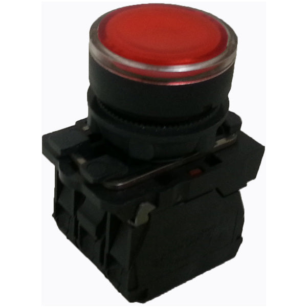 Illuminated Red L.E.D. Momentary Switch