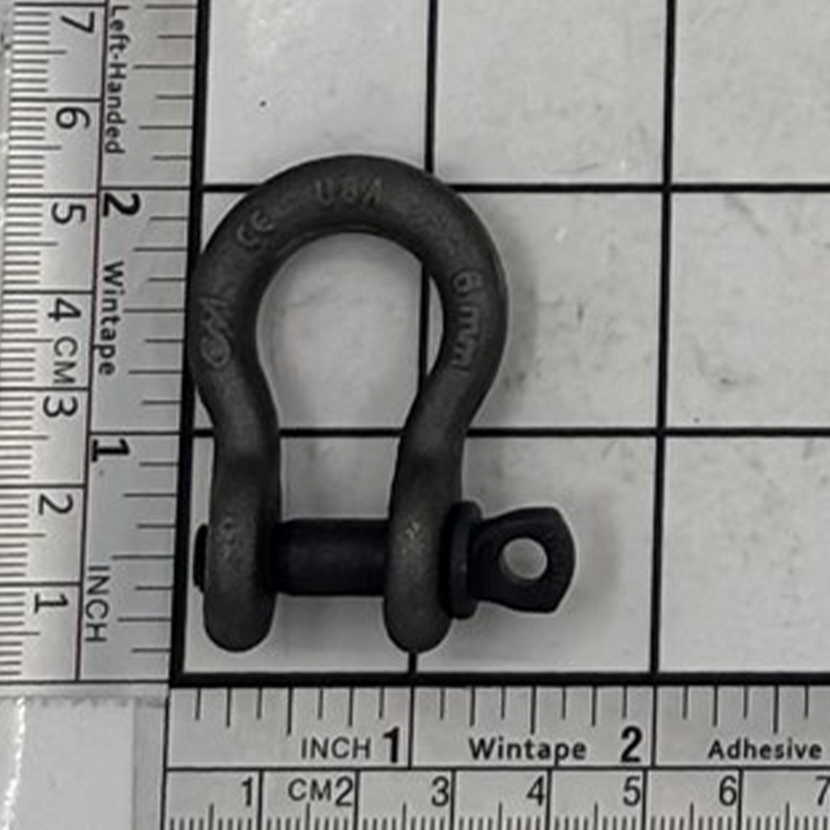 1/4" Super Strong Anchor Shackle - Screw Pin, Self Colored