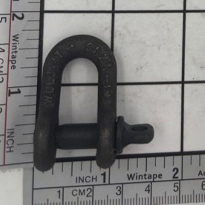 1/4" Super Strong Chain Shackle - Screw Pin, Self Colored