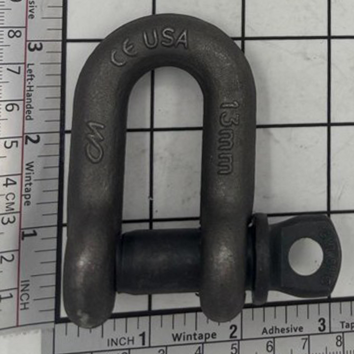 1/2" Super Strong Chain Shackle - Screw Pin, Self Colored