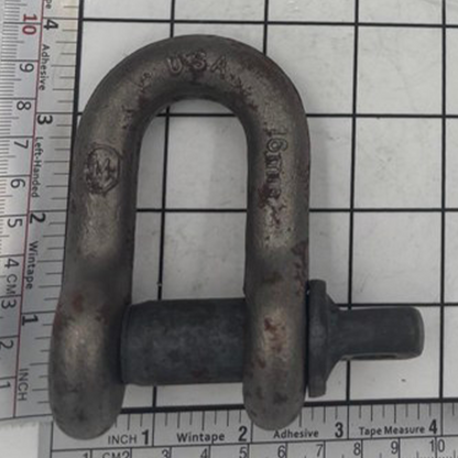 5/8" Super Strong Chain Shackle - Screw Pin, Self Colored