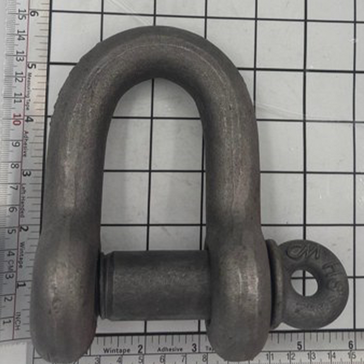 1" Super Strong Chain Shackle - Screw Pin, Self Colored