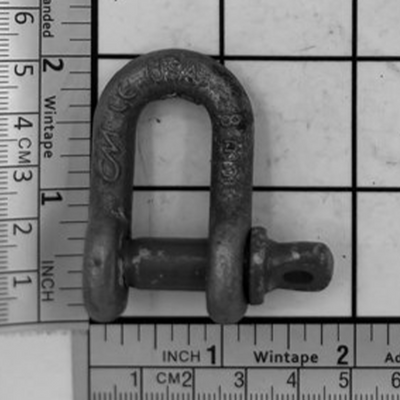 5/16" Carbon Chain Shackle - Screw Pin, Galvanized - MC747G