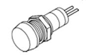 120 VAC Green Pilot Light-Mounts in Upper Left Corner