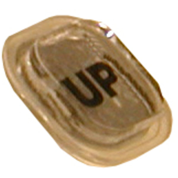Clear Plastic Lens for Switch Button Boot