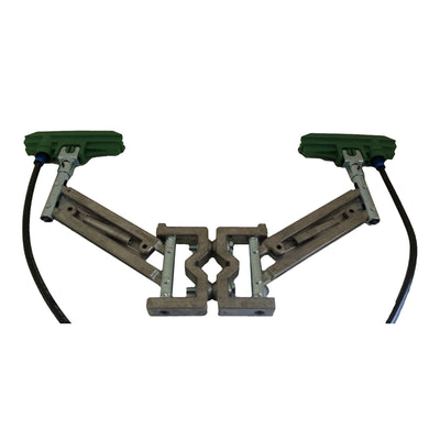 200 Amp - Double Shoe - Vertical Mount Systems - Green