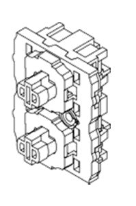 Single Speed 2-Button Switch (2N.O./2N.C. per Button)