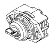 4 Position Selector Switch - Key removable in 4th position
