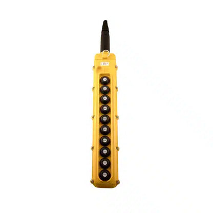 SBN Pendant Pushbutton Station, 10-Button, All Single-Speed