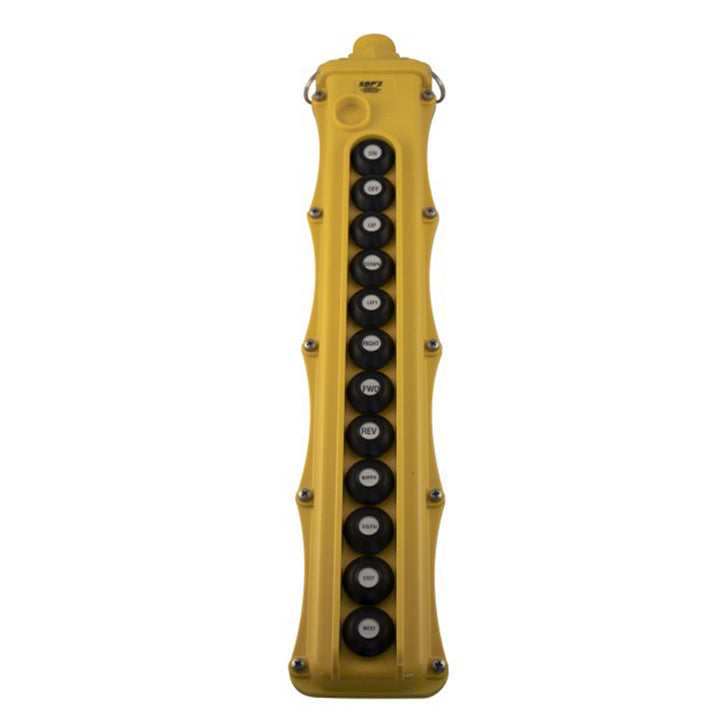 SBP2 Pendant Pushbutton Station, 12-Button, All Two-Speed