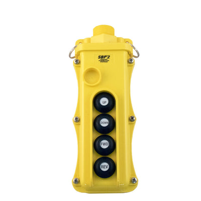 SBP2 Pendant Pushbutton Station, 4-Button, All Single-Speed
