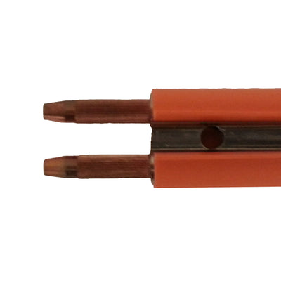 160 Amp - Figure Eight Rolled Stainless Steel/Copper