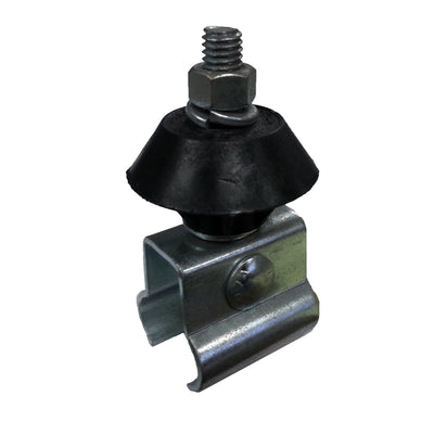 Zinc Plated Steel Hanger Clamp with Insulator and Hardware