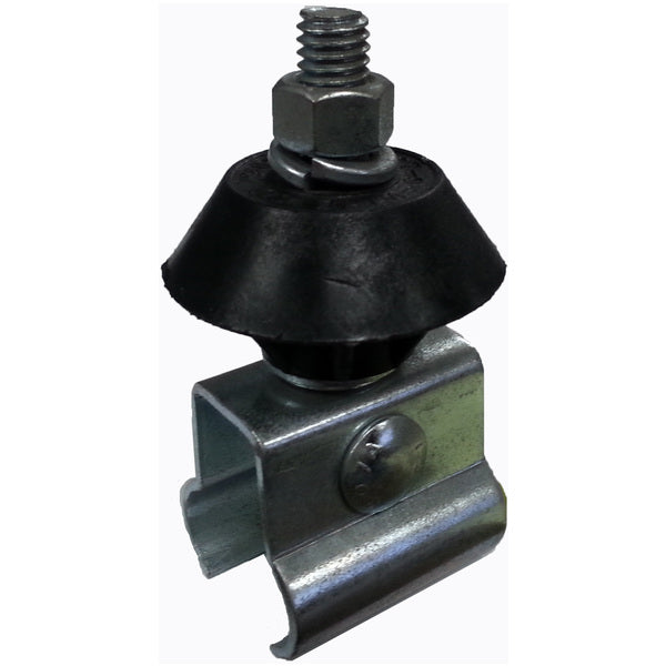 Zinc Plated Steel Hanger Clamp with Insulator and Hardware