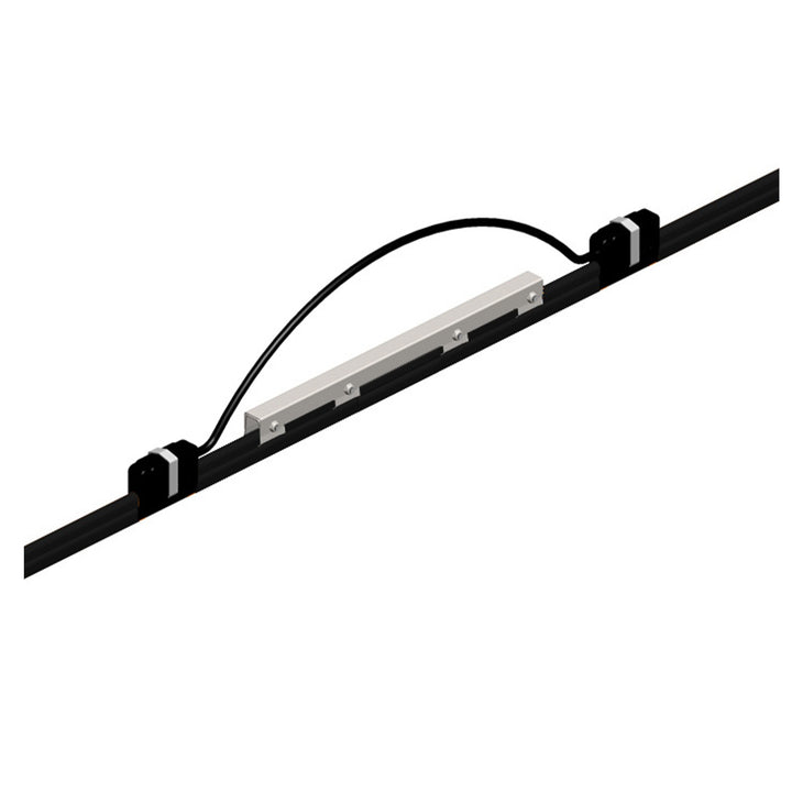 8-Bar Expansion Section, 250A, Copper / Stainless Clad, Black UV Resistant PVC Cover, 10FT Length