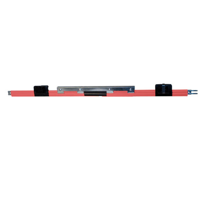 8-Bar Expansion Section, 110A, Galvanized Steel, Red Medium Heat Cover, 10FT Length