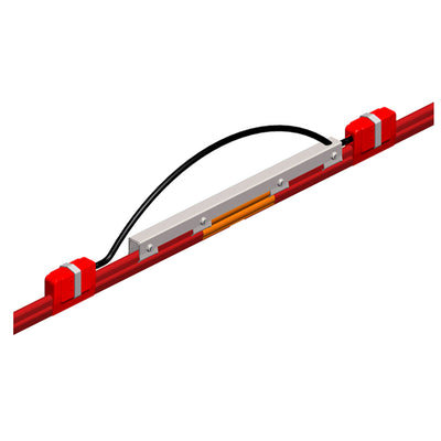 8-Bar Expansion Section, 250A, Copper / Stainless Clad, Red Medium Heat Cover, 10FT Length