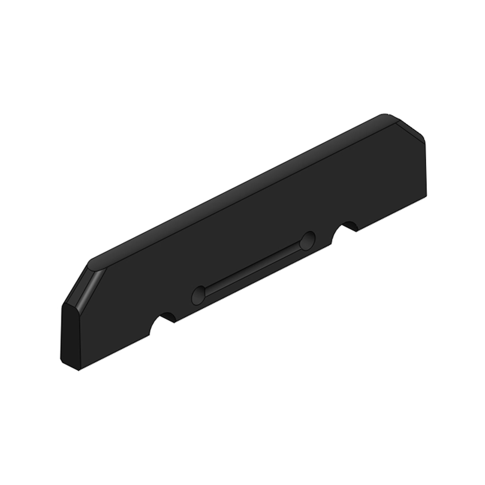 8-Bar, Collector Shoe, 100A, Machined, 4.75 L