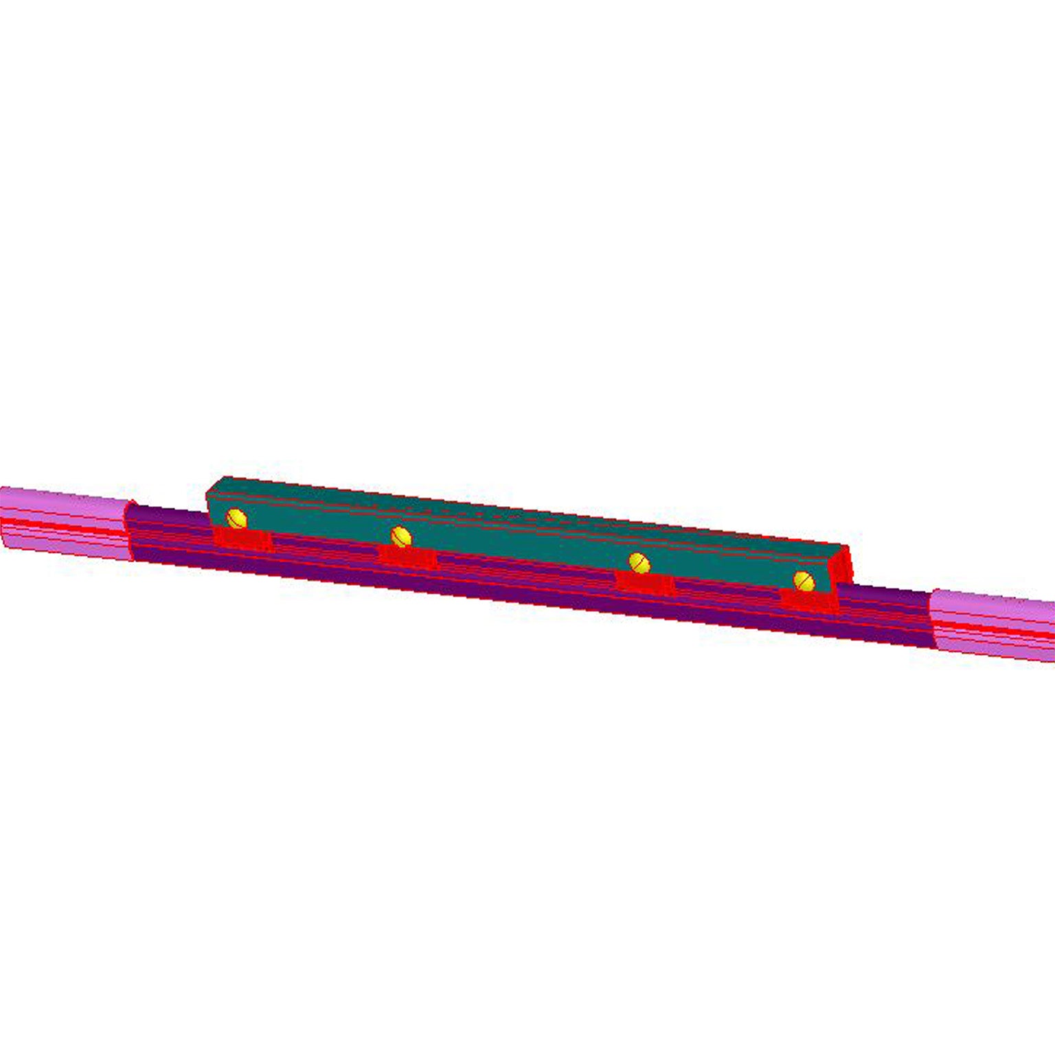 8-Bar Isolation Section, 8 inch Length