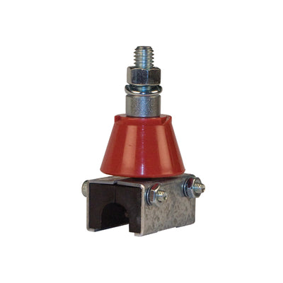 8-Bar, Anchor Clamp, With Insulator, Plated Steel