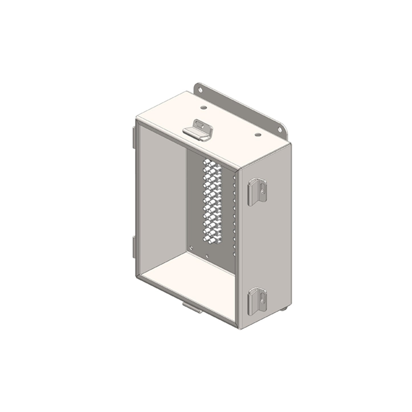 Junction Box, NEMA 12, With Terminals For 24-Pole Control, 14" x 12" x 6"