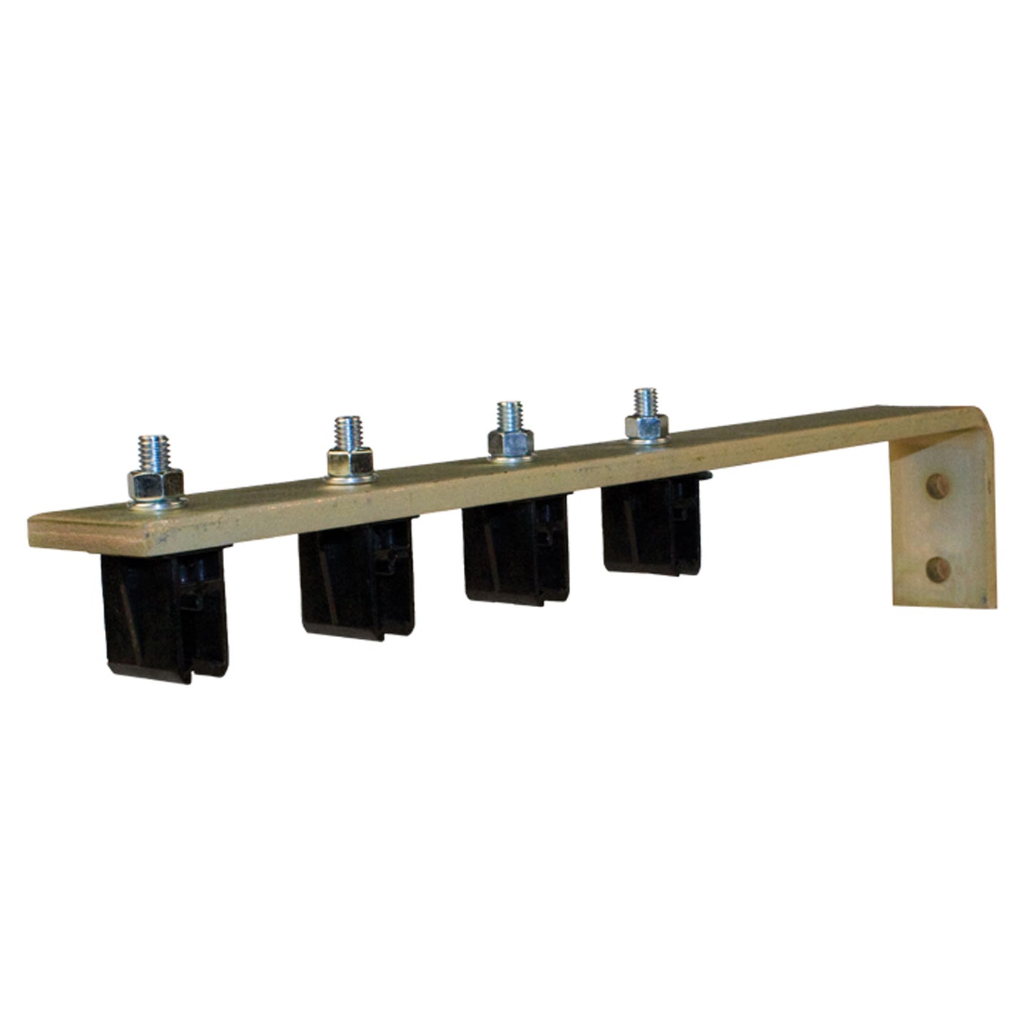 8-Bar, Bracket, Web, with Hangers, Polycarbonate Snap-in Hangers, 4 conductor, 5 inch L Brkt