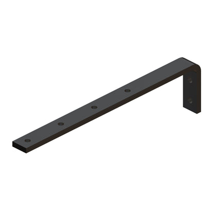 8-Bar, Bracket, Web, Four Hanger Holes, Stainless Steel, 15.75 L