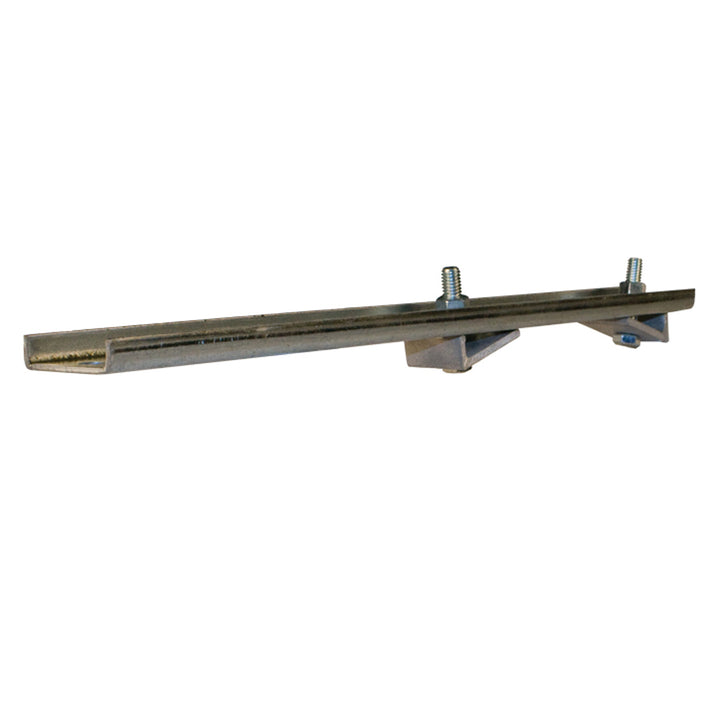 8-Bar, Bracket, Flange, Universal, w/Beam Clips, 0.41" Dia Holes (x 18), 1" On-center