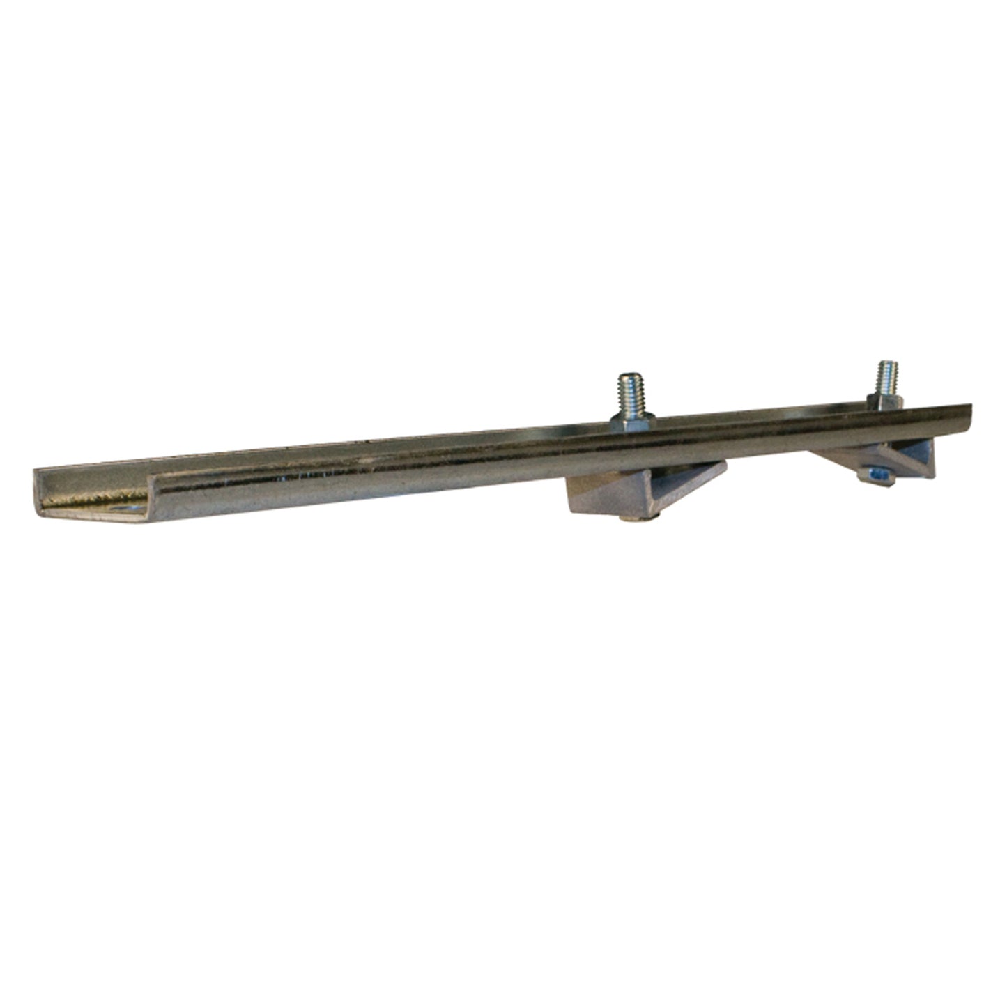 8-Bar, Bracket, Flange, Universal, Galv Steel, with Beam Clips, 24 inch L