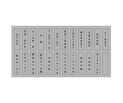 80 Series Pendant Vertical Legend Sheet