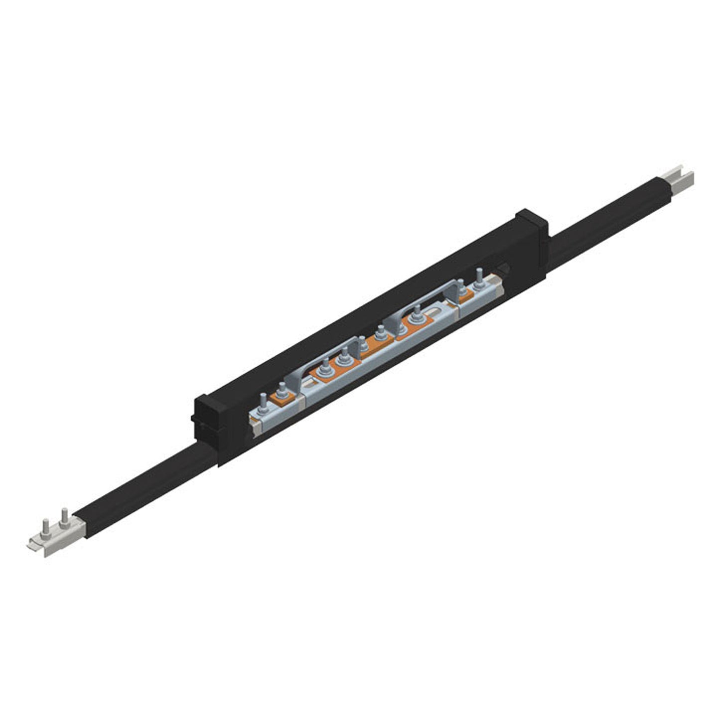Safe-Lec 2 Expansion Section, 200A AL/SS, Black UV Resistant PVC Cover, 4.5M