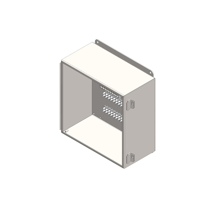 Junction Box, NEMA 12, with terminals for 24-Pole Control + 8 Power, 12" x 12" x 6"