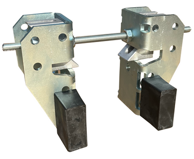 S-Beams with Flange Widths between: 3.2" - 6.3" (2 Clamps included per box)