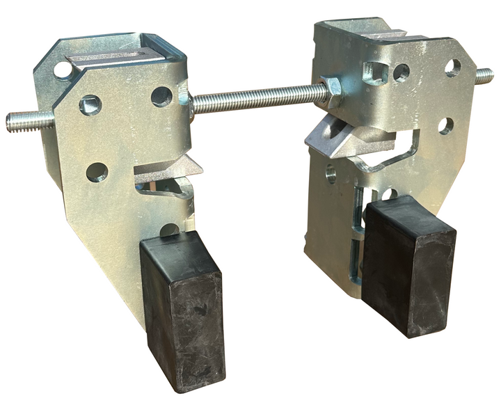 S-Beams with Flange Widths between: 3.2" - 6.3" (2 Clamps included per box)