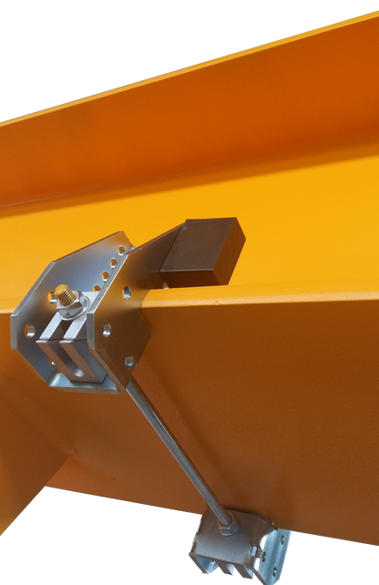 W-Beams with Flange Widths between: 3.2" - 11.81" (2 Clamps included per box)