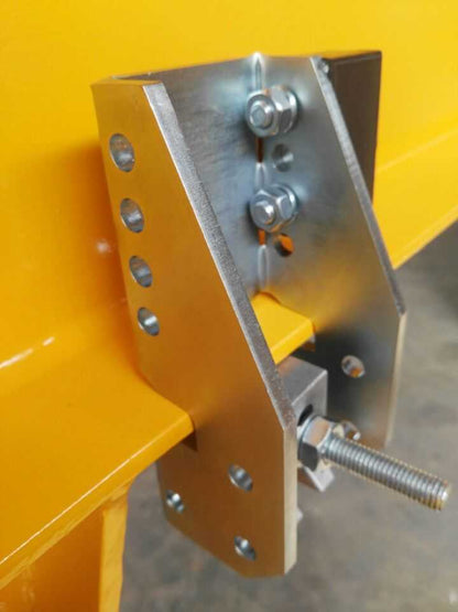 W-Beams with Flange Widths between: 3.2" - 11.81" (2 Clamps included per box)