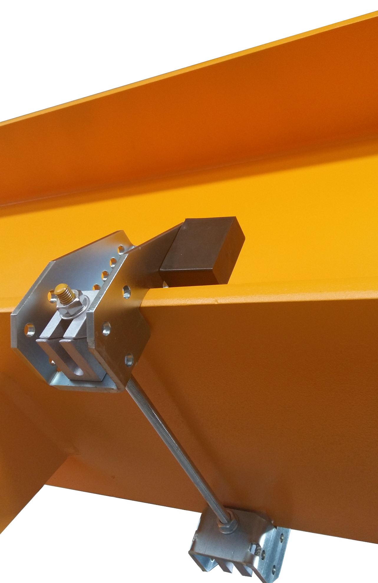 W-Beams with Flange Widths between 4.25" - 21.65" (2 Clamps included per box)