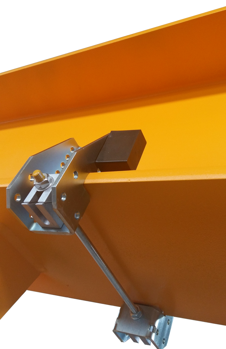 W-Beams with Flange Widths between 4.25" - 21.65" (2 Clamps included per box)