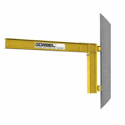 Gorbel® WC200 8 Feet (ft) Span and 1 Ton (t) Capacity Wall Cantilever Jib Crane
